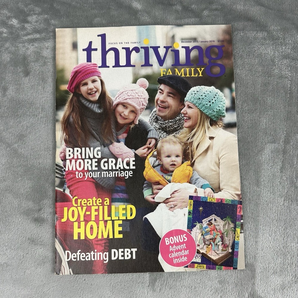 Focus On The Family Thriving Family Magazine December 2015 / January 2016